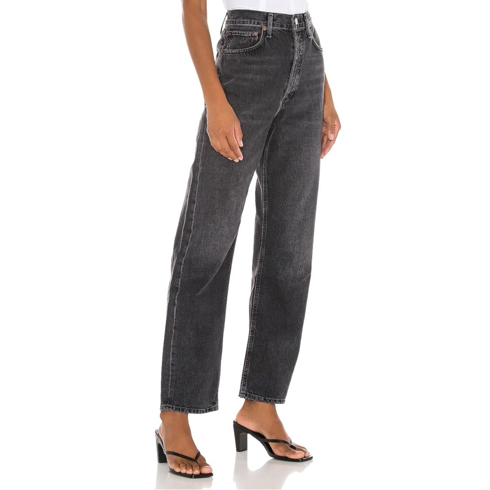 Agolde Women's Straight Leg Jeans - Black